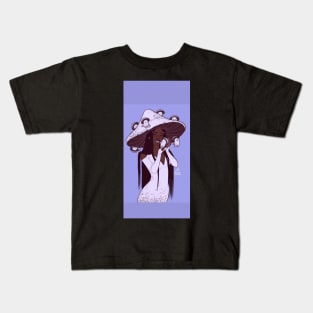 Mycelium girl Kids T-Shirt